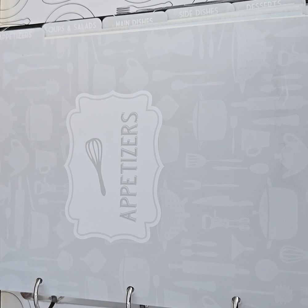 Kitchen Recipe Binder - Picture 4 of 11